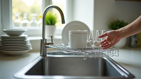 Optimiser le séchage de votre vaisselle avec les meilleurs égouttoirs